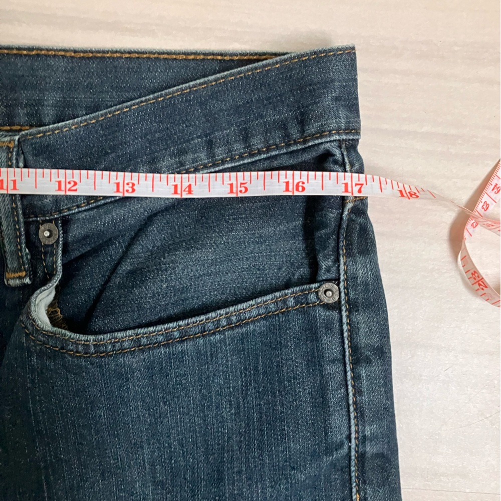 Levi's Dark Indigo Men's Jeans - Picture 3 of 4